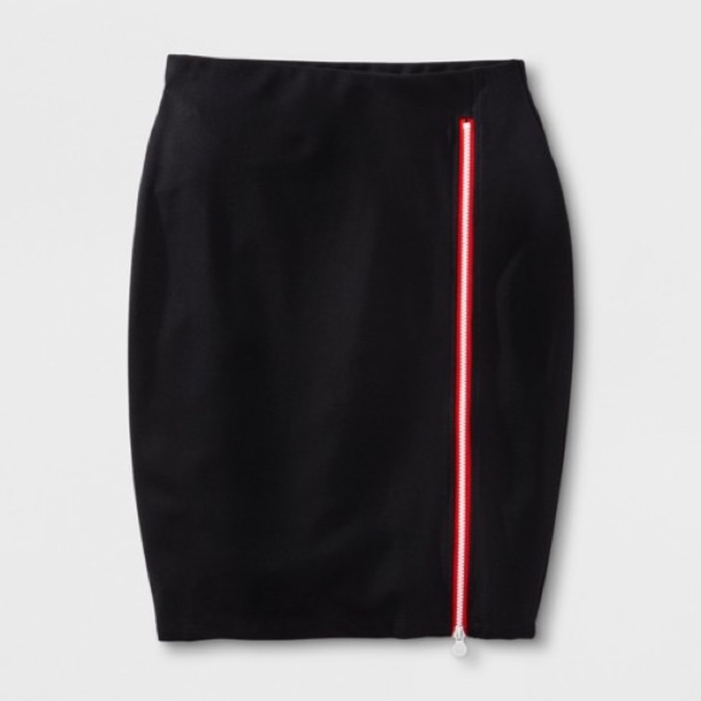 Hunter for Target black zip skirt